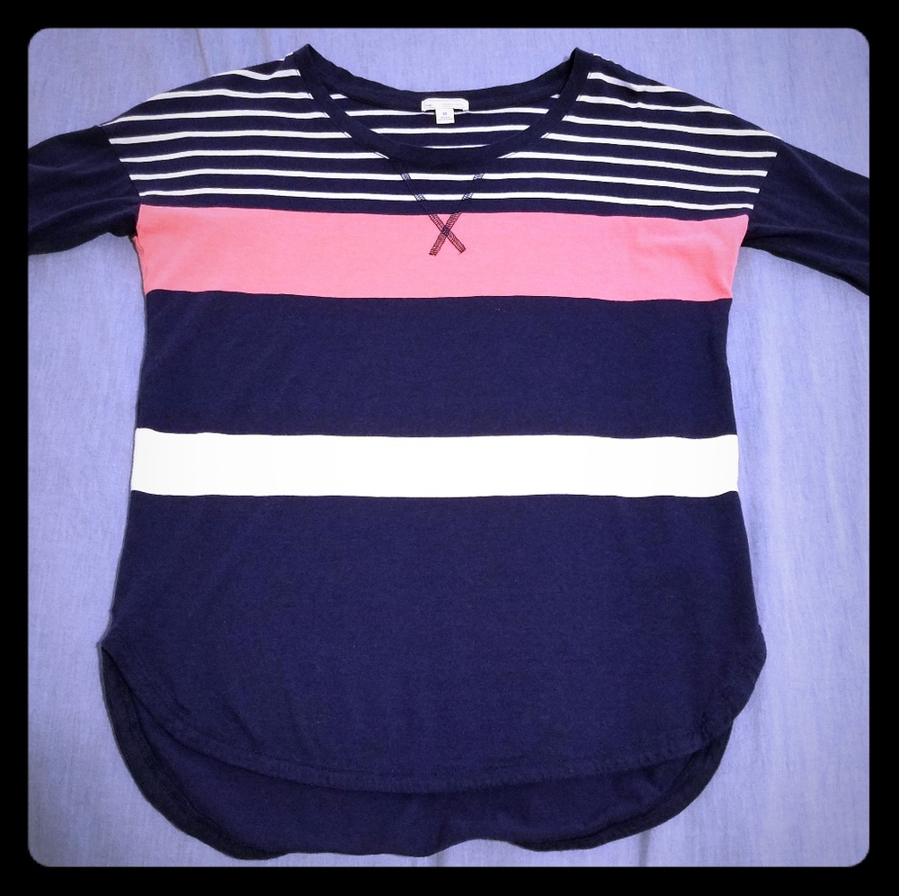 ASO Teen Wolf Colorblock Gap Tee